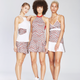 Models wearing designs from the Sprint collection by EleVen